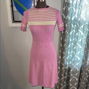 Vintage 1960’s Tricots Wool Blend Knit Dress